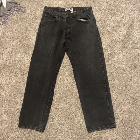 Levi’s Strauss vintage black relaxed jeans. Size 34/30 - Picture 7 of 9